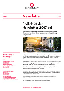 ENGIN-DENIZ Newsletter